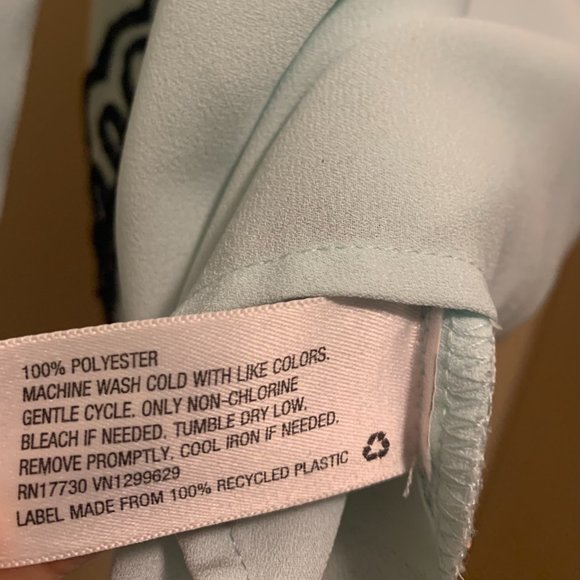 XHILARATION TOP BOHO BLOUSE - Picture 5 of 5